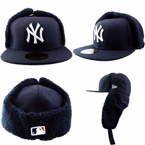 A baseball cap styled for cold weather.